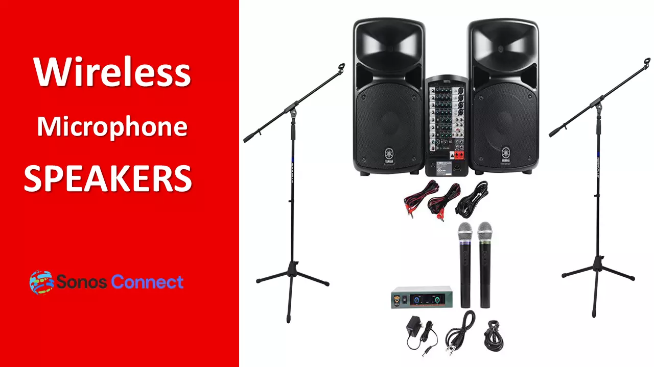 Wireless microphone speaker systems that will blow your mind