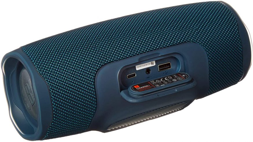 JBL Charge 4 Portable Bluetooth Speaker Blue v2 875x491 1