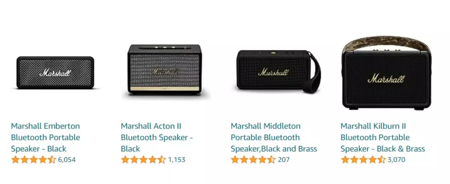 Marshall Bluetooth Speaker Comparison
